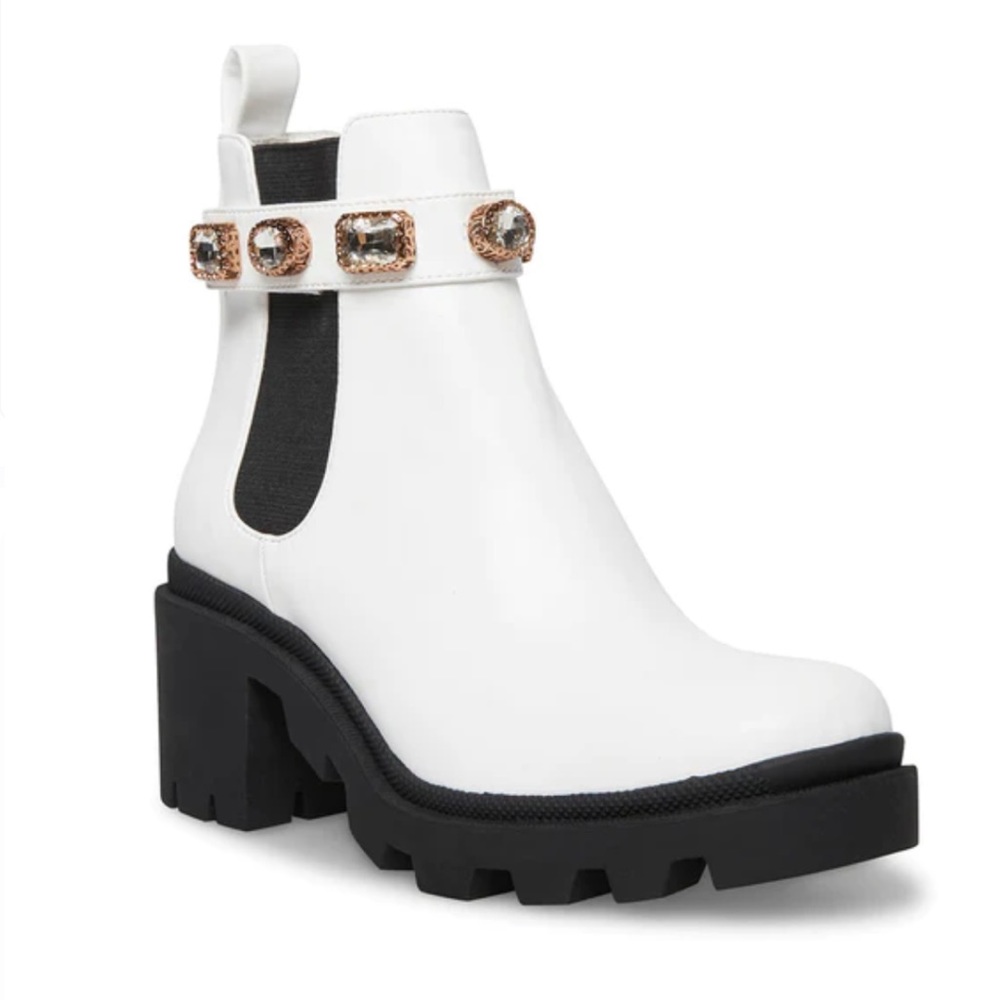 Steve Madden Amulet Jewel Embellished Booties